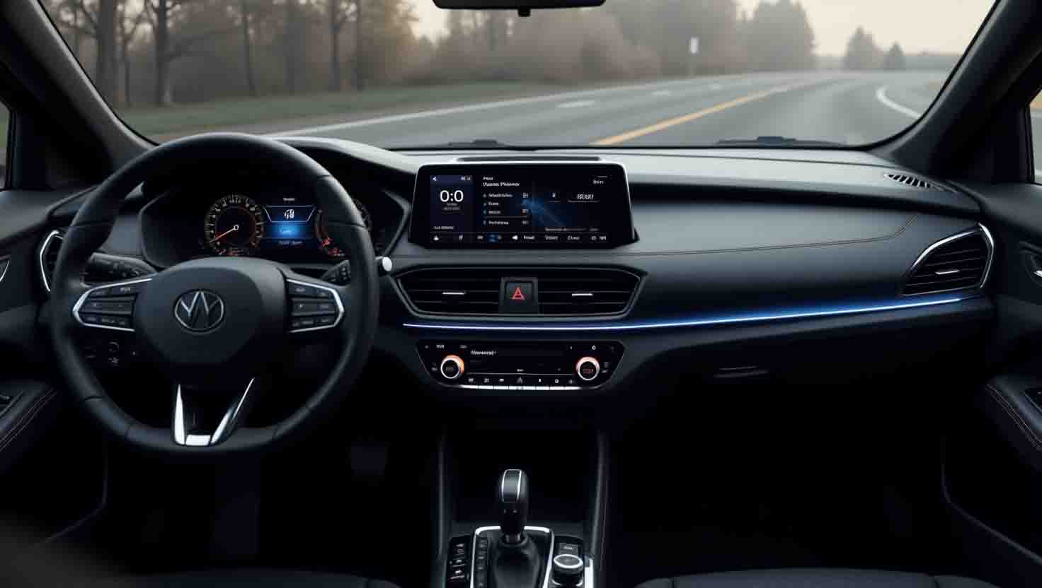 Auto-radio et dashcam intégrée
