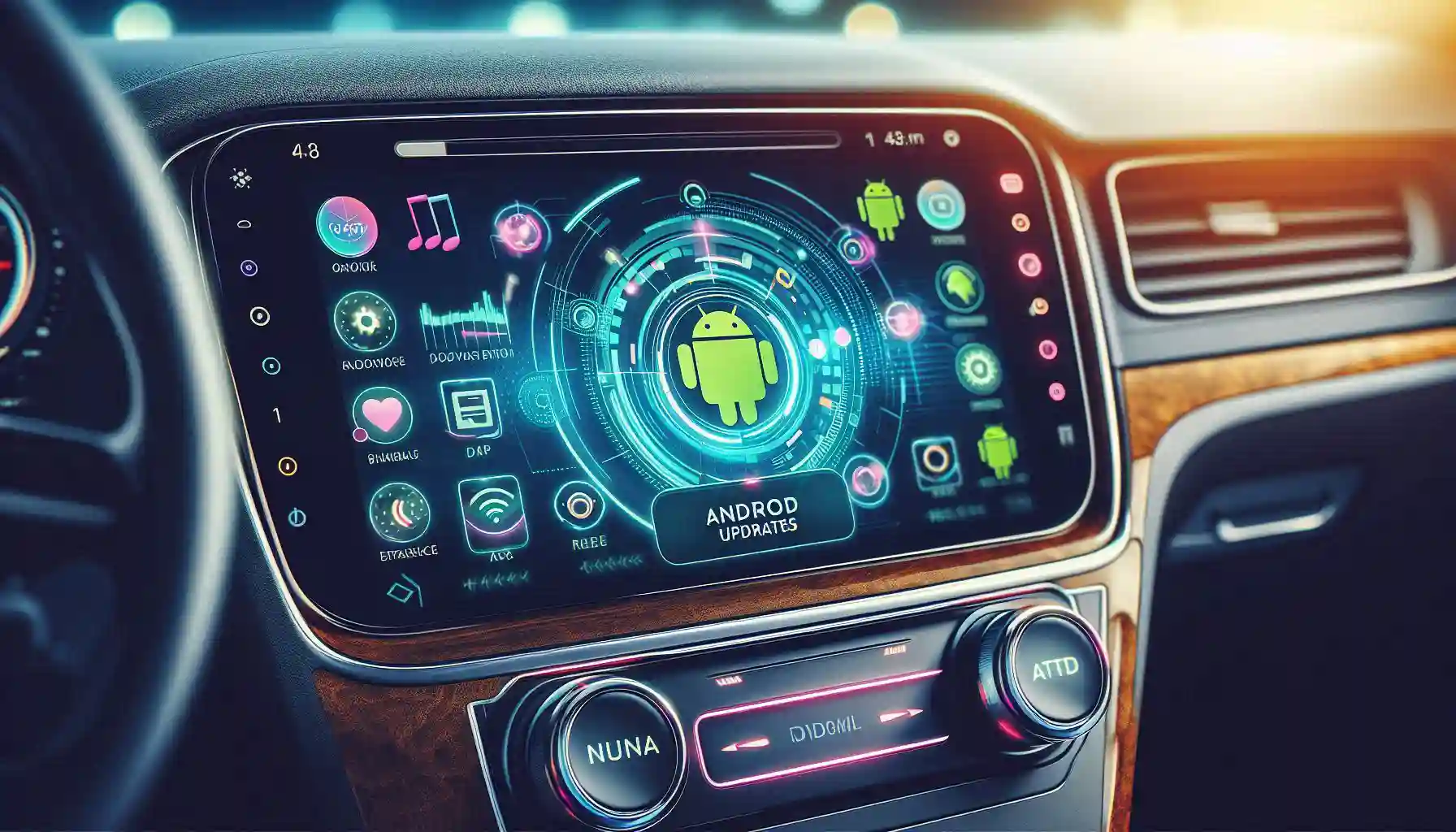Autoradio Android avec mises à jour